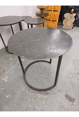 4-Piece Round Metal Nesting Table Set