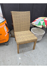 Woven Wicker & Rattan Dining Chair
