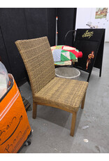 Woven Wicker & Rattan Dining Chair