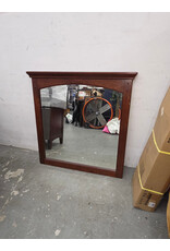 Solid Cherry Wood Wall Mirror