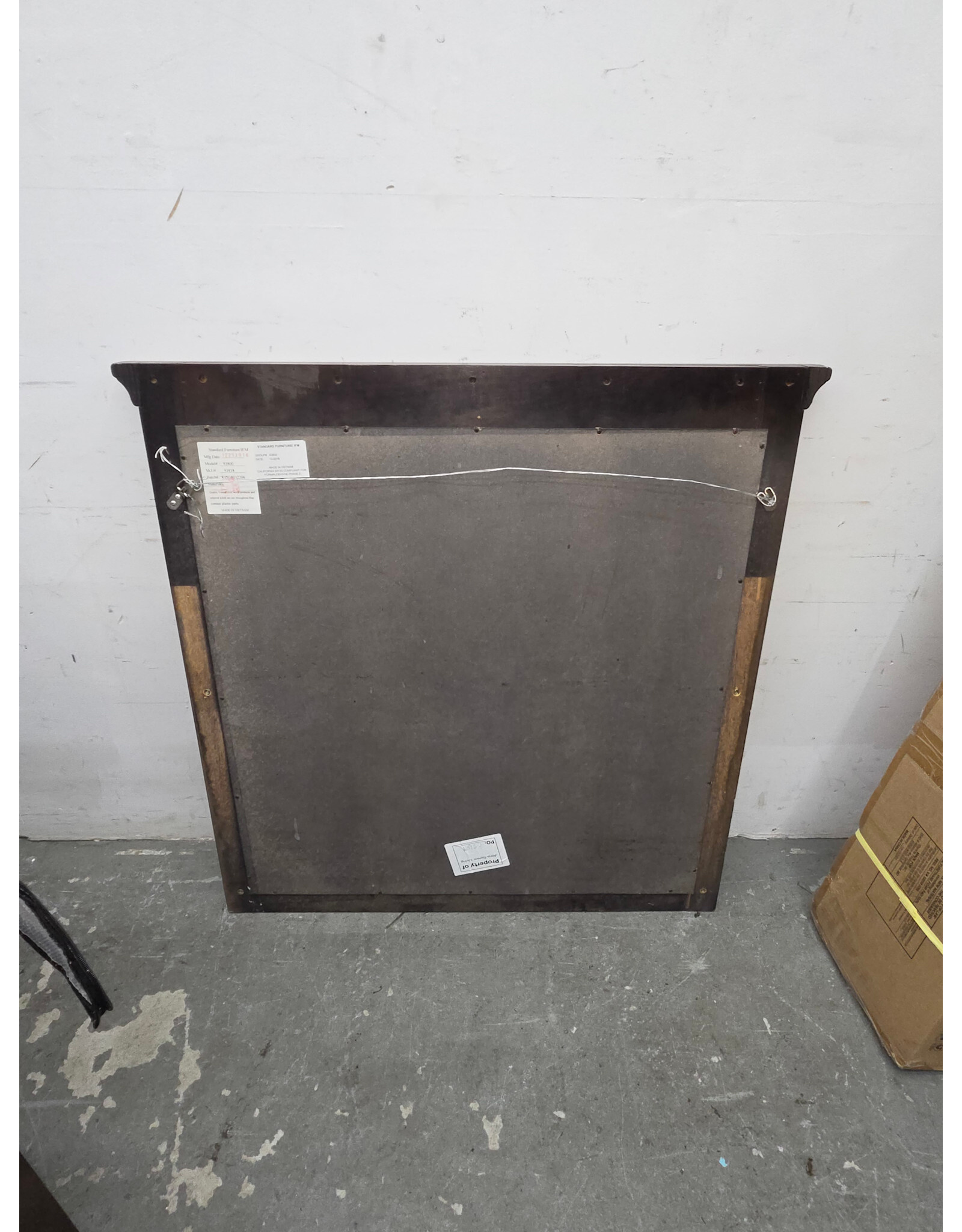 Solid Cherry Wood Wall Mirror