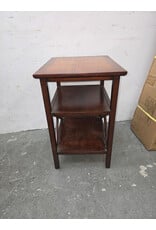 Ethan Allen Three-Tier Rectangular End Table