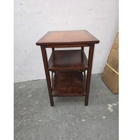 Ethan Allen Three-Tier Rectangular End Table
