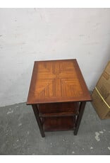 Ethan Allen Three-Tier Rectangular End Table