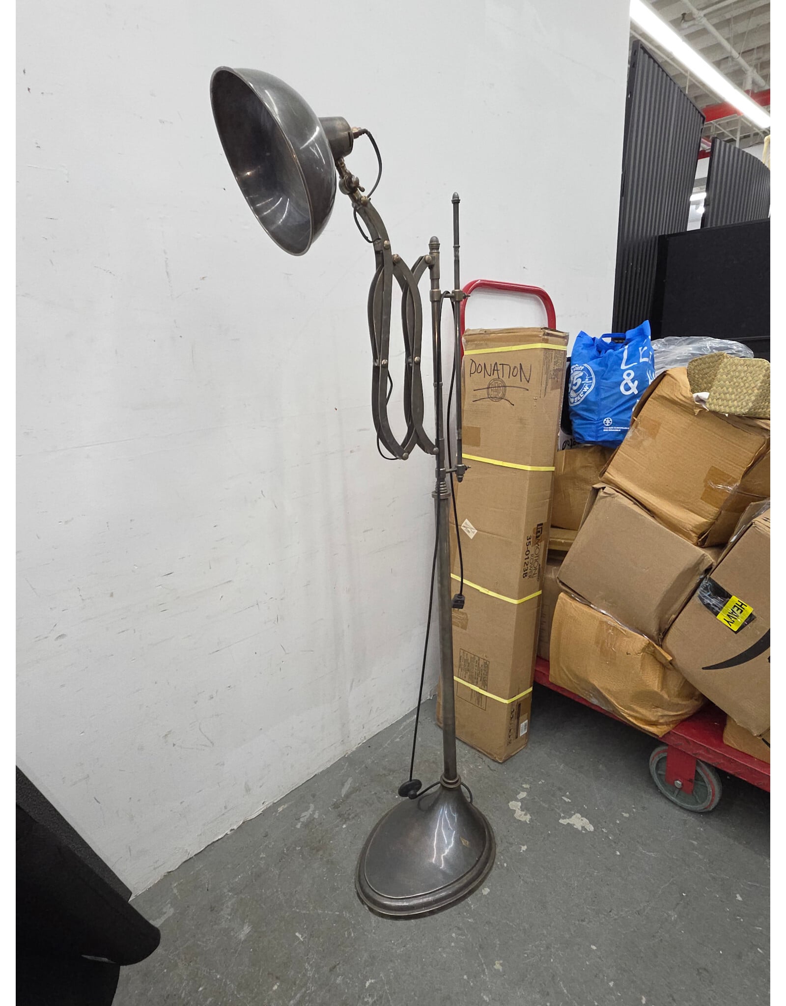 Vintage Arteriors Tad Floor Lamp