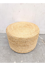 Round Braided Ottoman