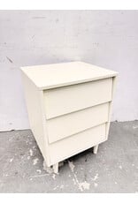 Modern 2-Drawer Wooden Nightstand