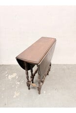 Antique Drop-Leaf Gate-Leg Table