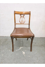 Duncan Phyfe-Style Lyre-Back Arm Chair