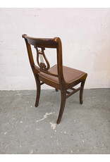 Duncan Phyfe-Style Lyre-Back Arm Chair