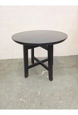 Black Round Farmhouse Dining Table