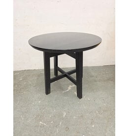 Black Round Farmhouse Dining Table