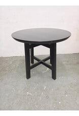 Black Round Farmhouse Dining Table