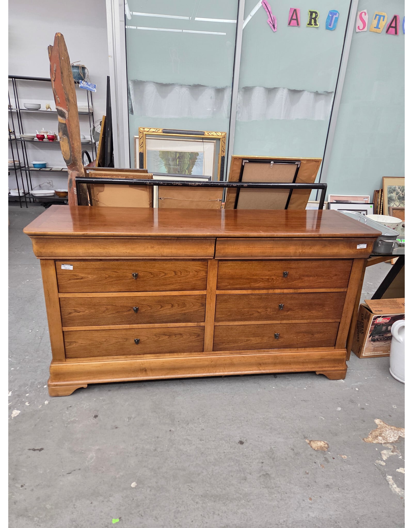 Mt. Airy Wooden 8 Drawer Dresser