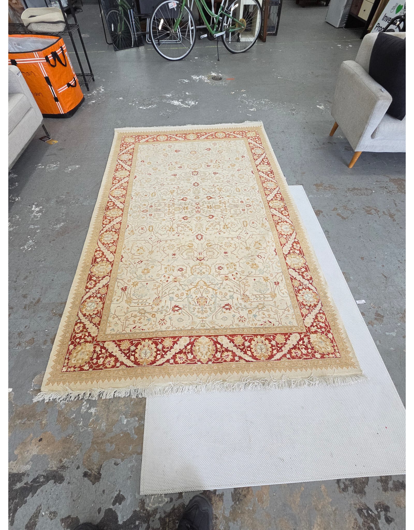 Hand-Knotted Oriental Rug