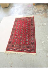 Hand-Knotted Bokhara Style Rug