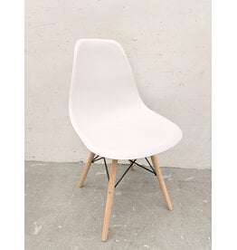 Molded Plastic Eames Style Side Chair