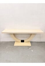Postmodern-Style Console Table, U-Shape Center