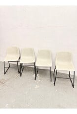 Industrial Faux Leather Dining Chair
