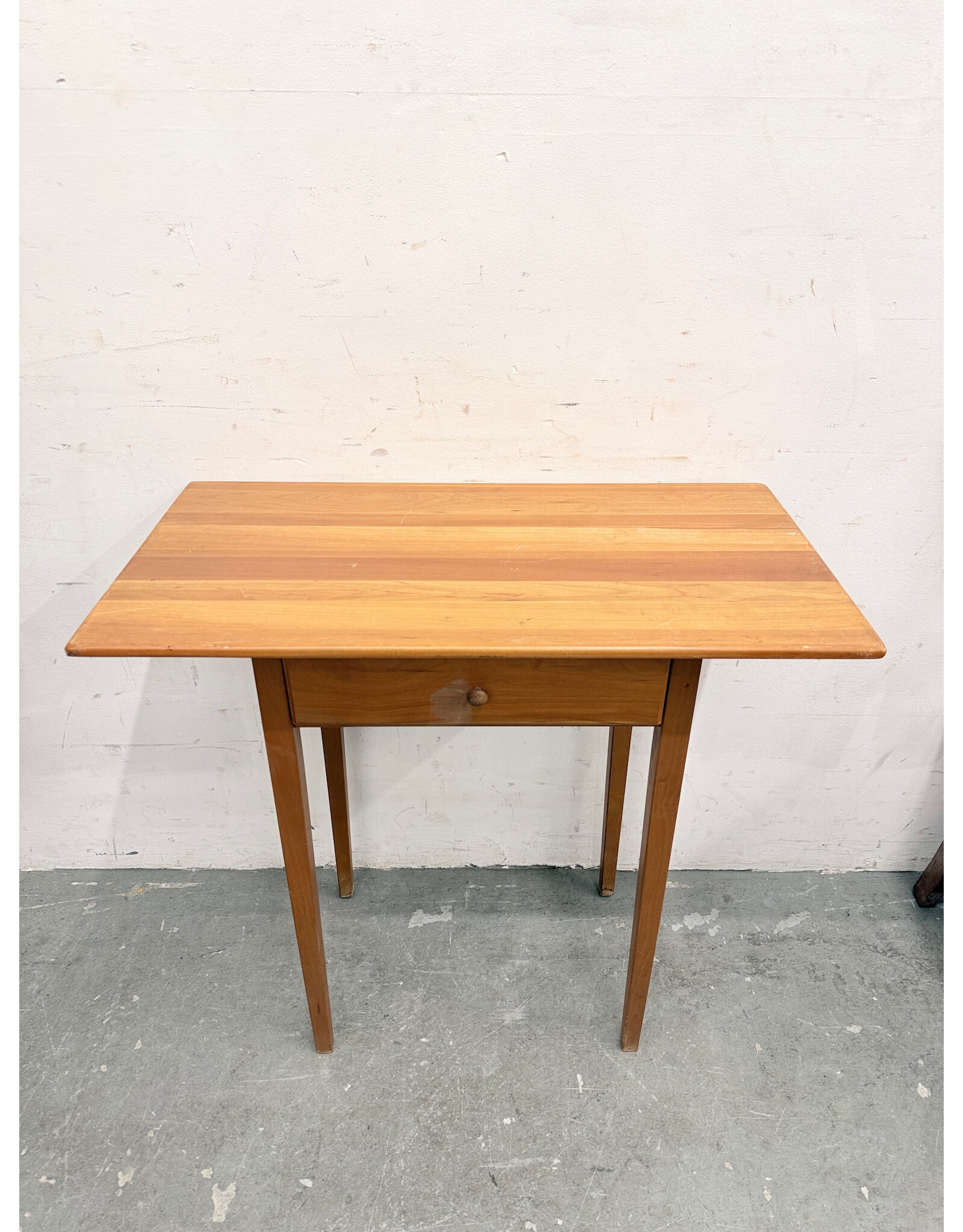 Shaker-Style Wooden Side Table