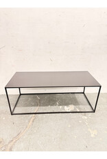 Modern Rectangular Metal Coffee Table