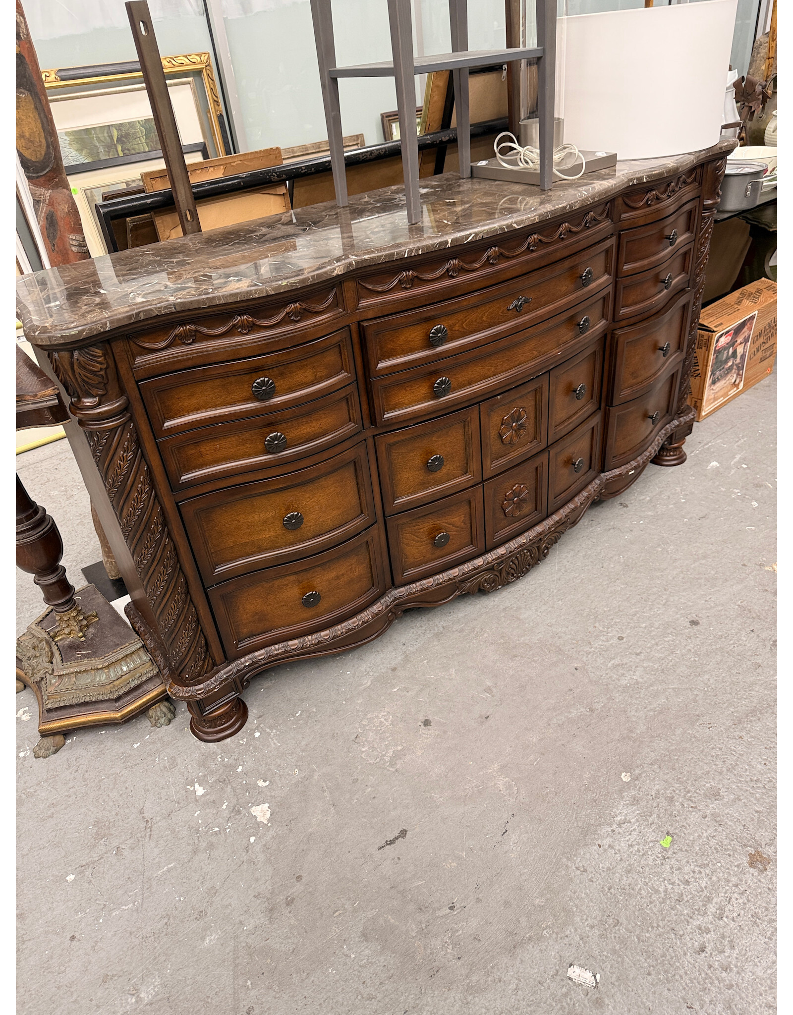 Signature Design by Ashley North Shore Dresser With Mirror