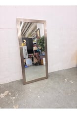 Howard Elliott Millennium Silver Wood Framed Mirror