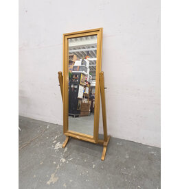 Wooden Cheval Mirror