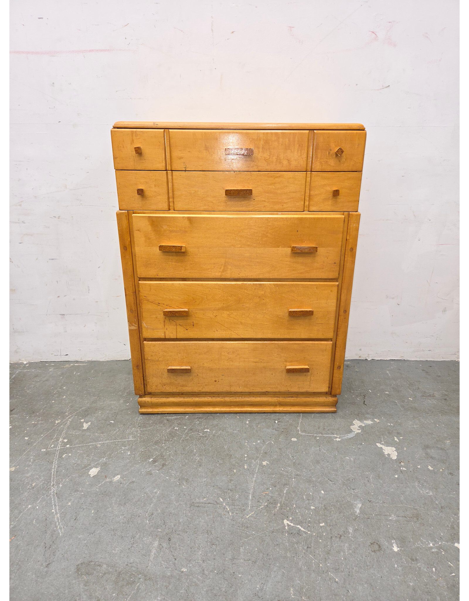 Vintage Mid-Century Golden Oak Drawer