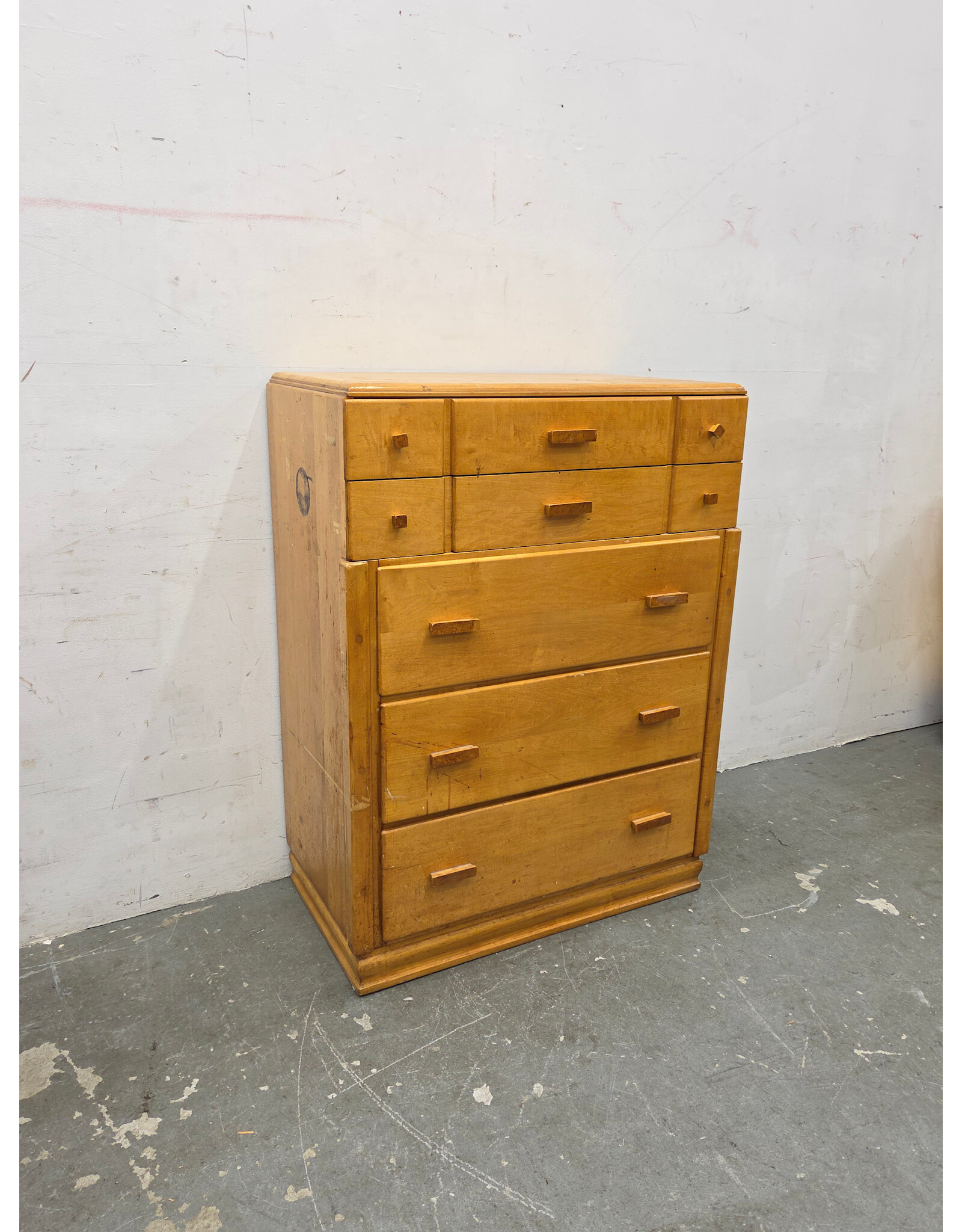 Vintage Mid-Century Golden Oak Drawer