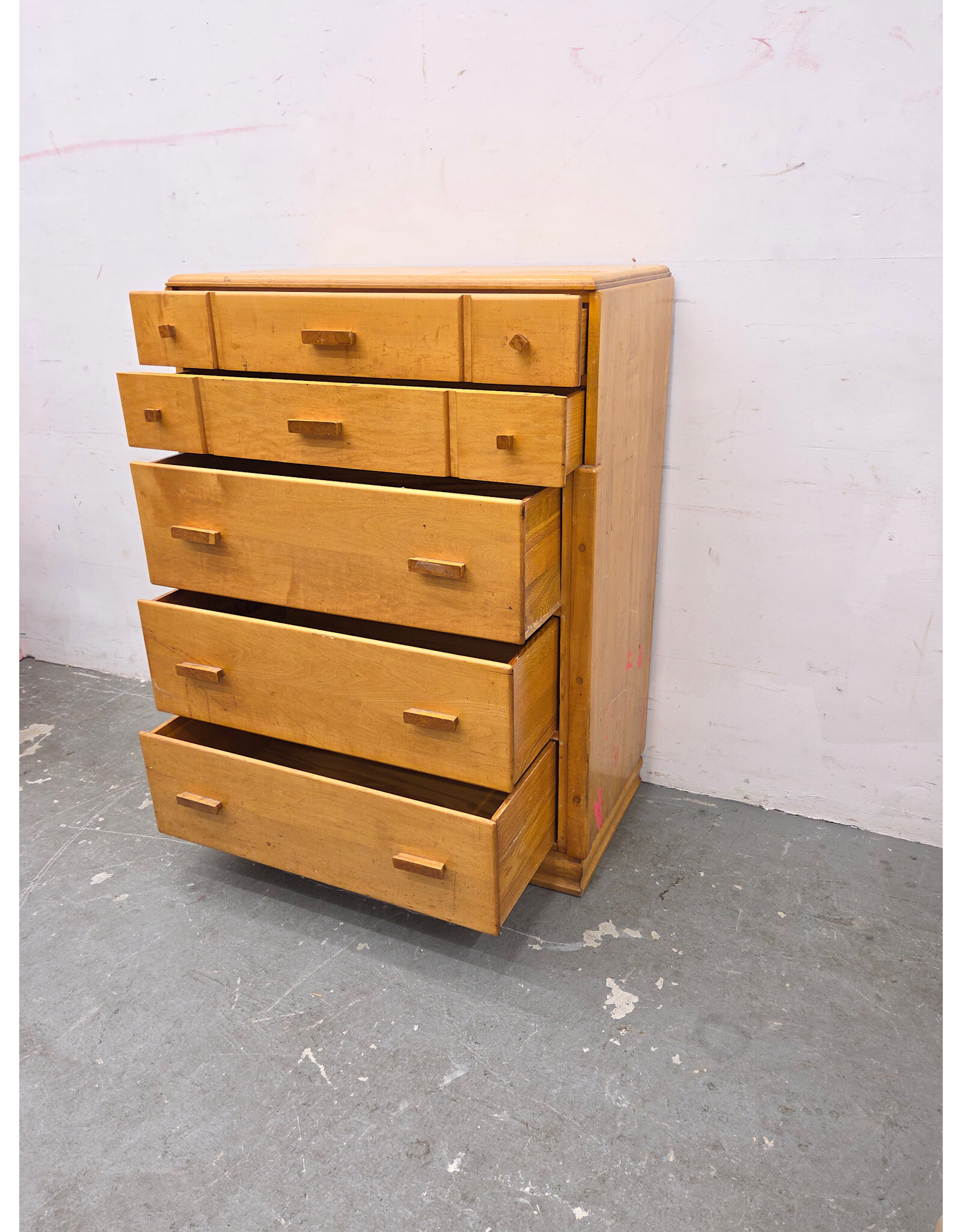 Vintage Mid-Century Golden Oak Drawer