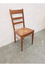 Oak Caned Seat Dinette Chair