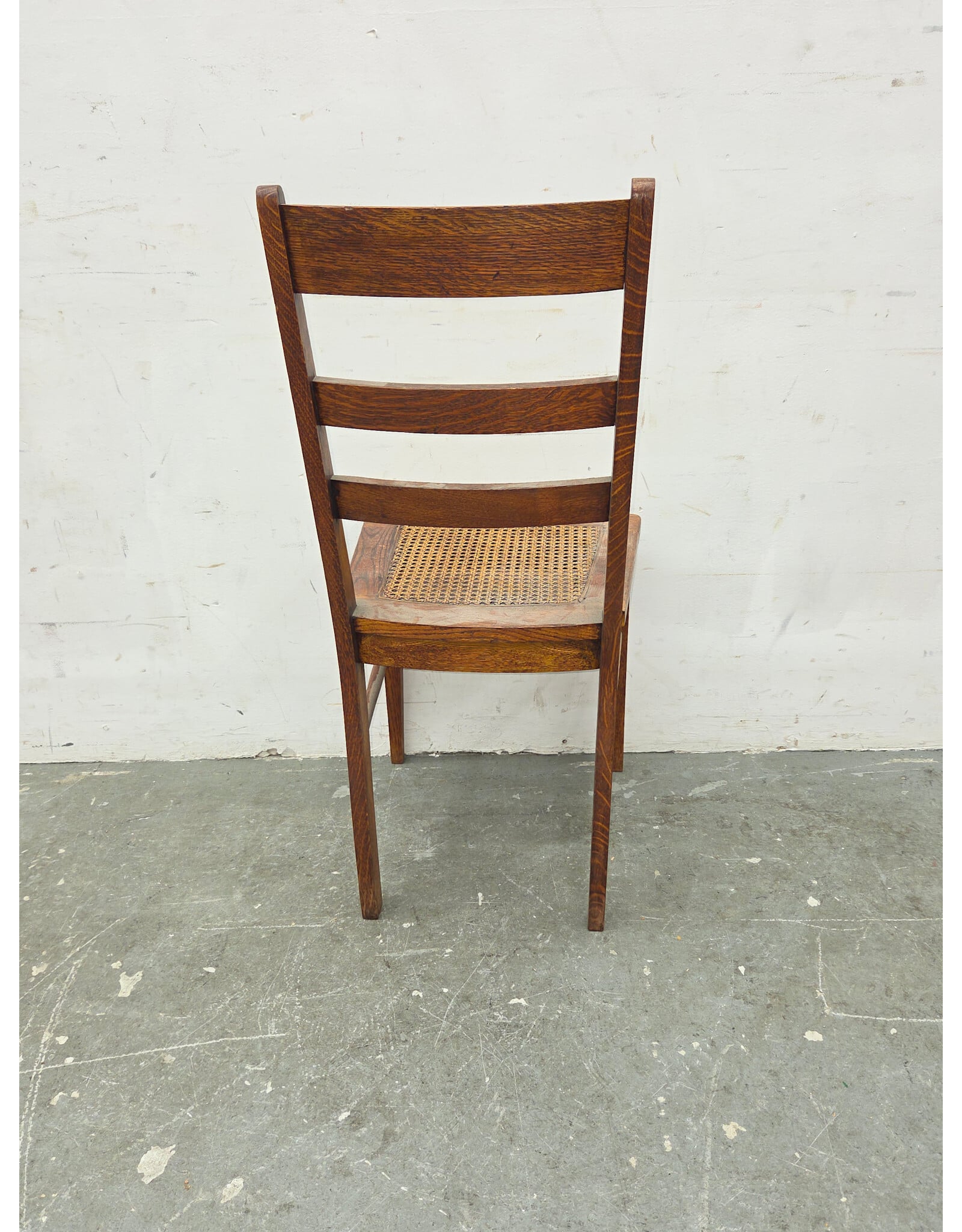 Oak Caned Seat Dinette Chair