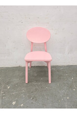 Light Pink Wooden Children's Play Chair