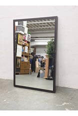 Large Rectangular Black-Framed Floor