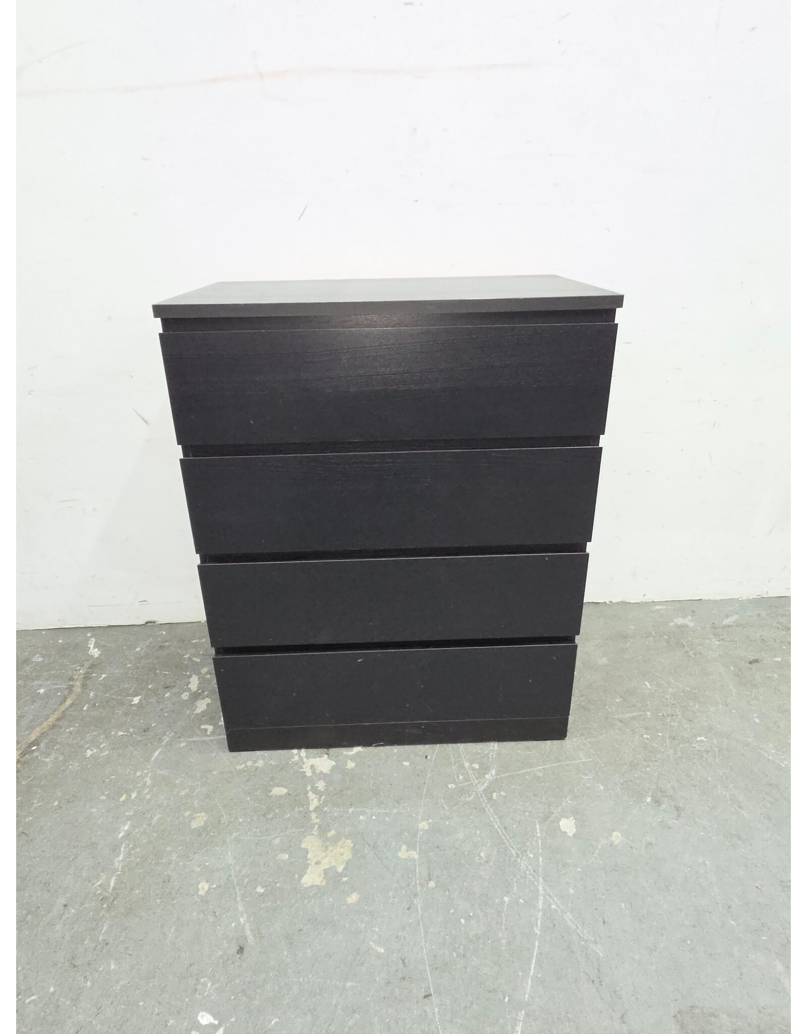 Black 4 Drawer Dresser
