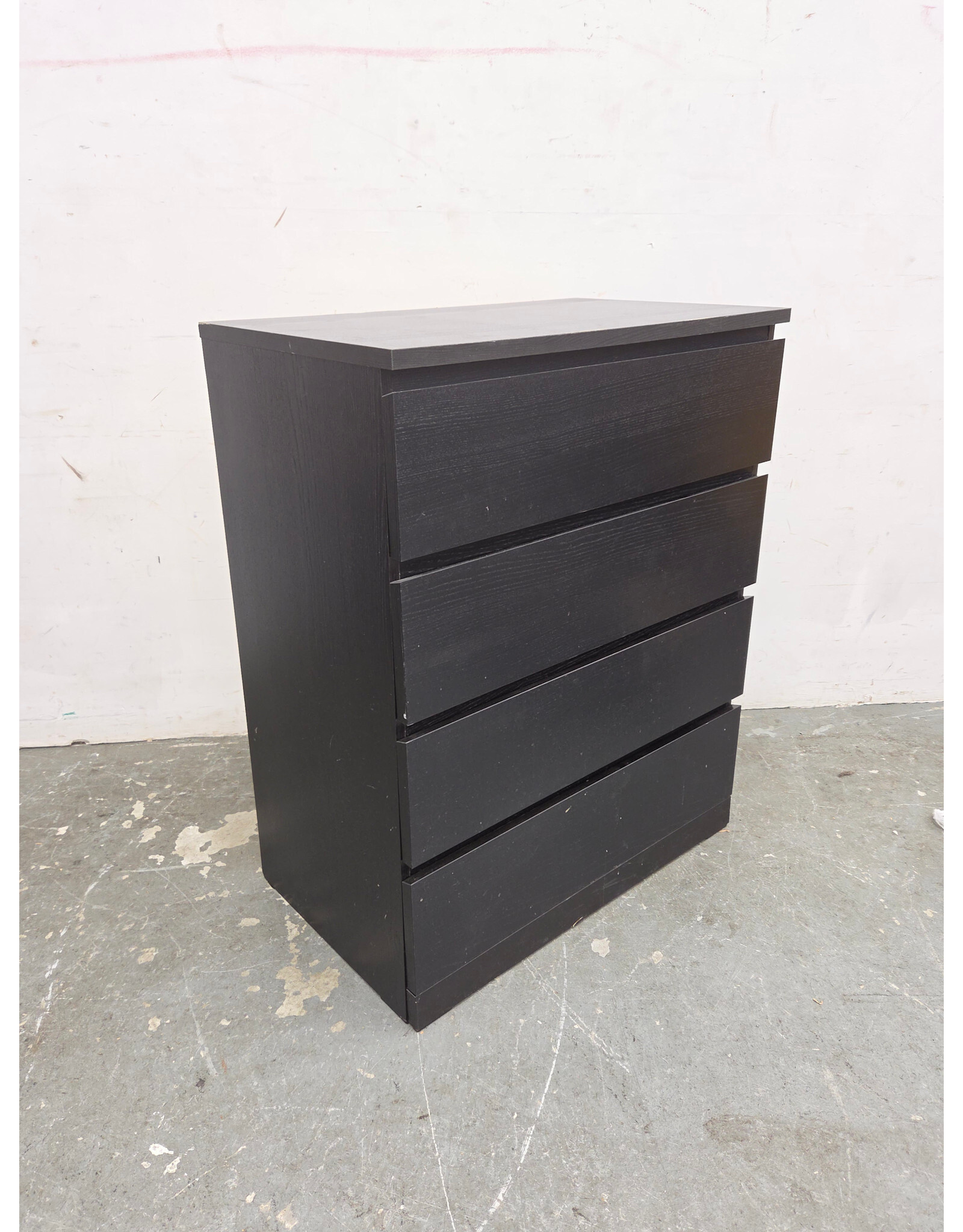 Black 4 Drawer Dresser