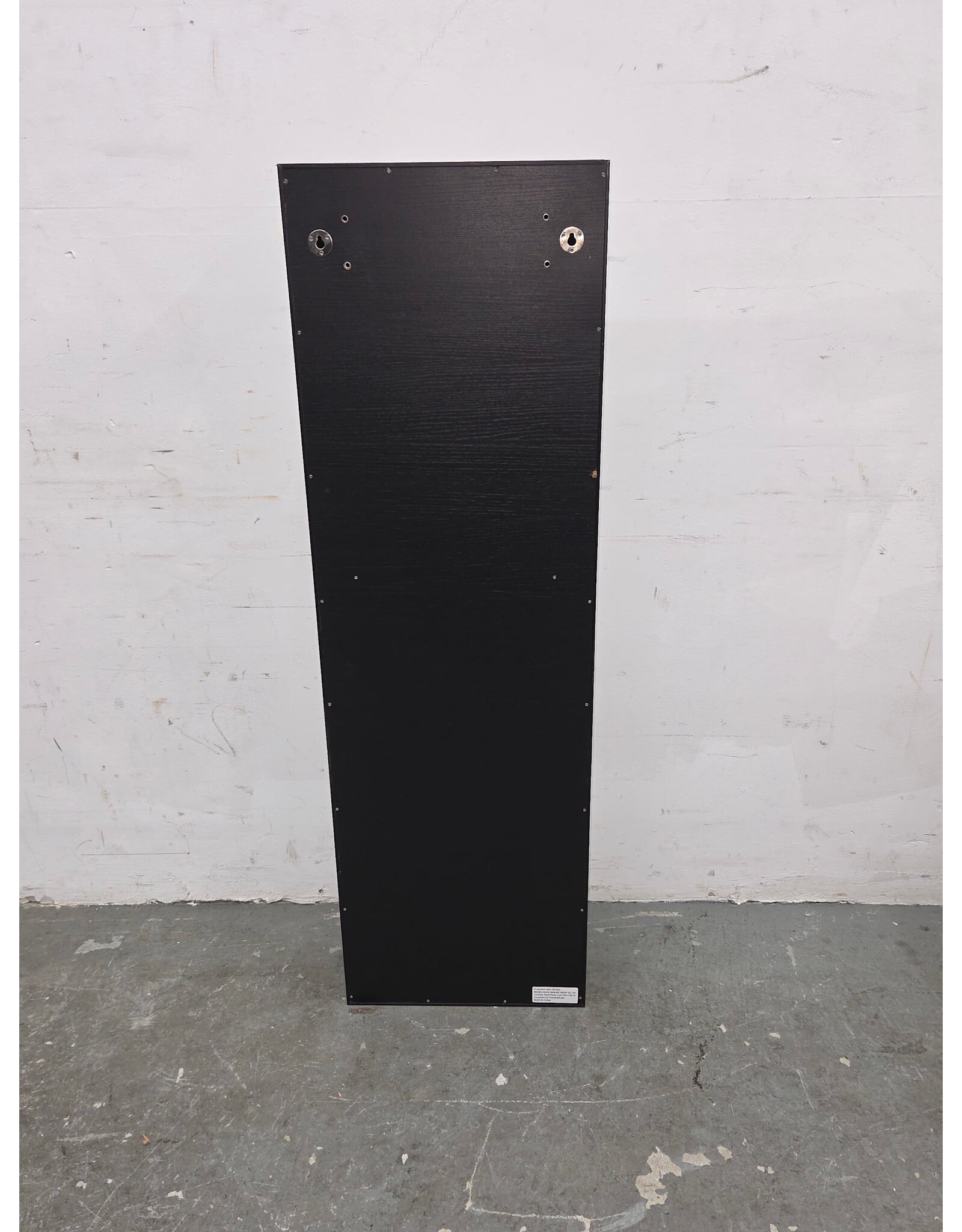 Black Wall-Mounted Jewelry Armoire Cabinet