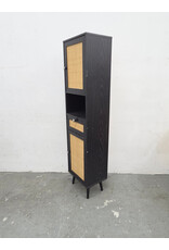 Frances Woven Rattan Tallboy Bathroom Unit