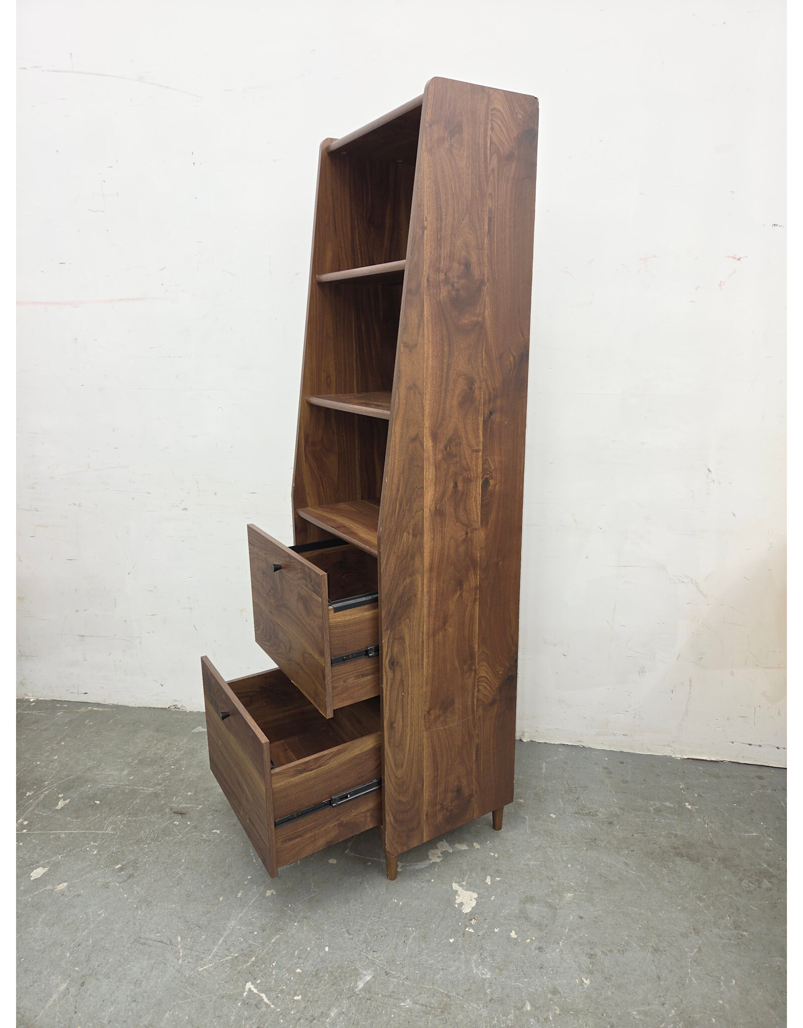 Sauder Harvey Park 3-Shelf Narrow Bookcase