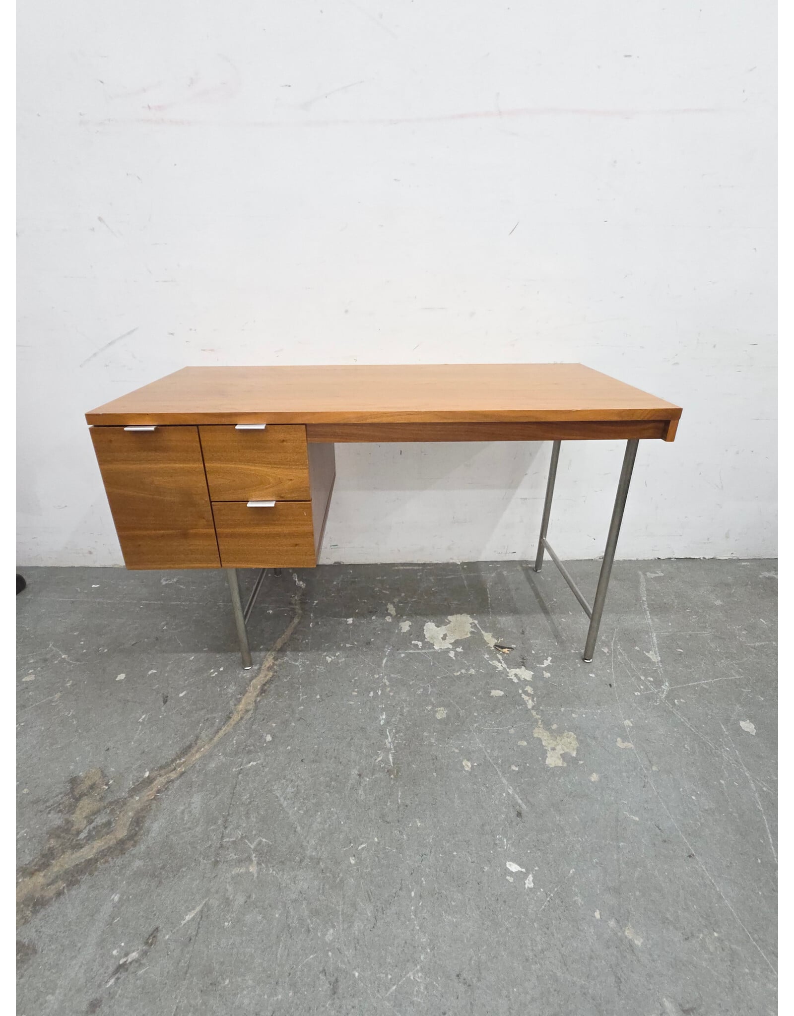 Mid-Century Modern Wooden Writing Desk
