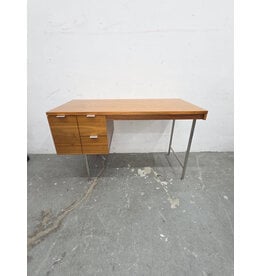 Mid-Century Modern Wooden Writing Desk