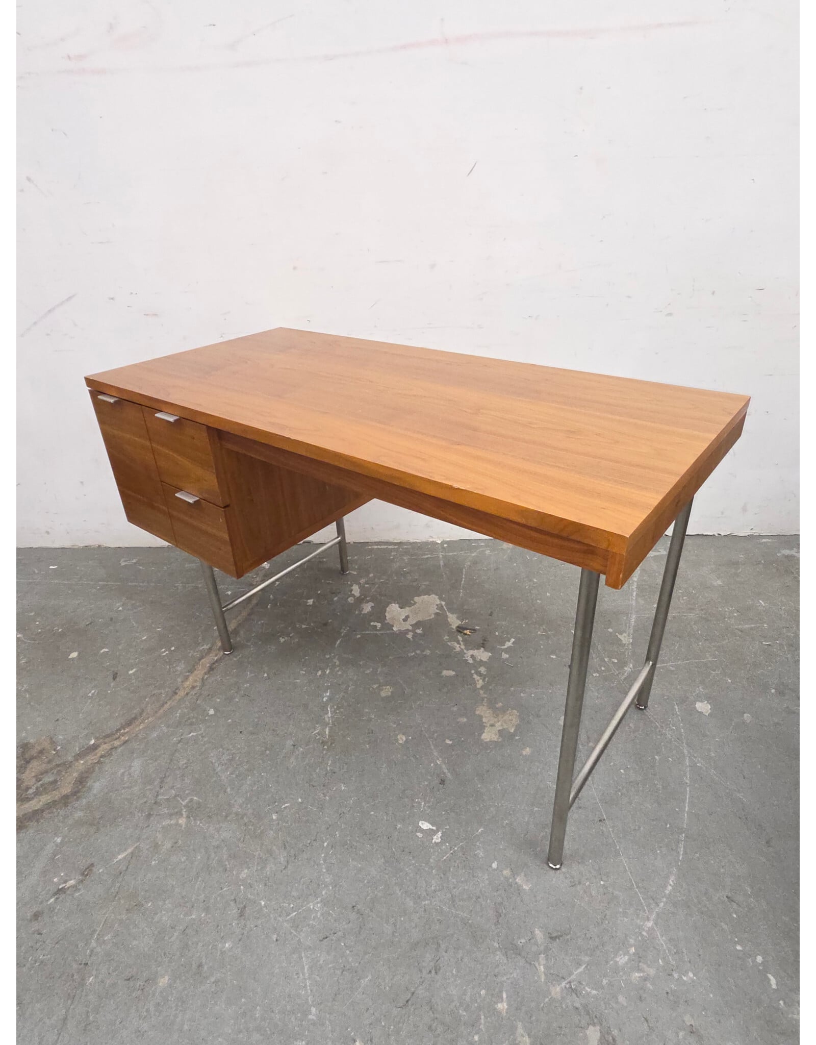 Mid-Century Modern Wooden Writing Desk