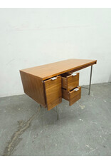 Mid-Century Modern Wooden Writing Desk