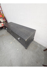Danco Made in Italy Black Wooden Media Console