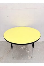 Round Yellow Kid's Play Table
