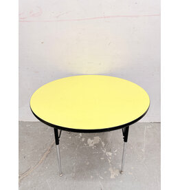 Round Yellow Kid's Play Table