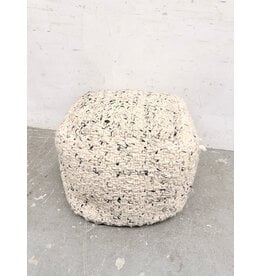Chunky West Elm Pouf
