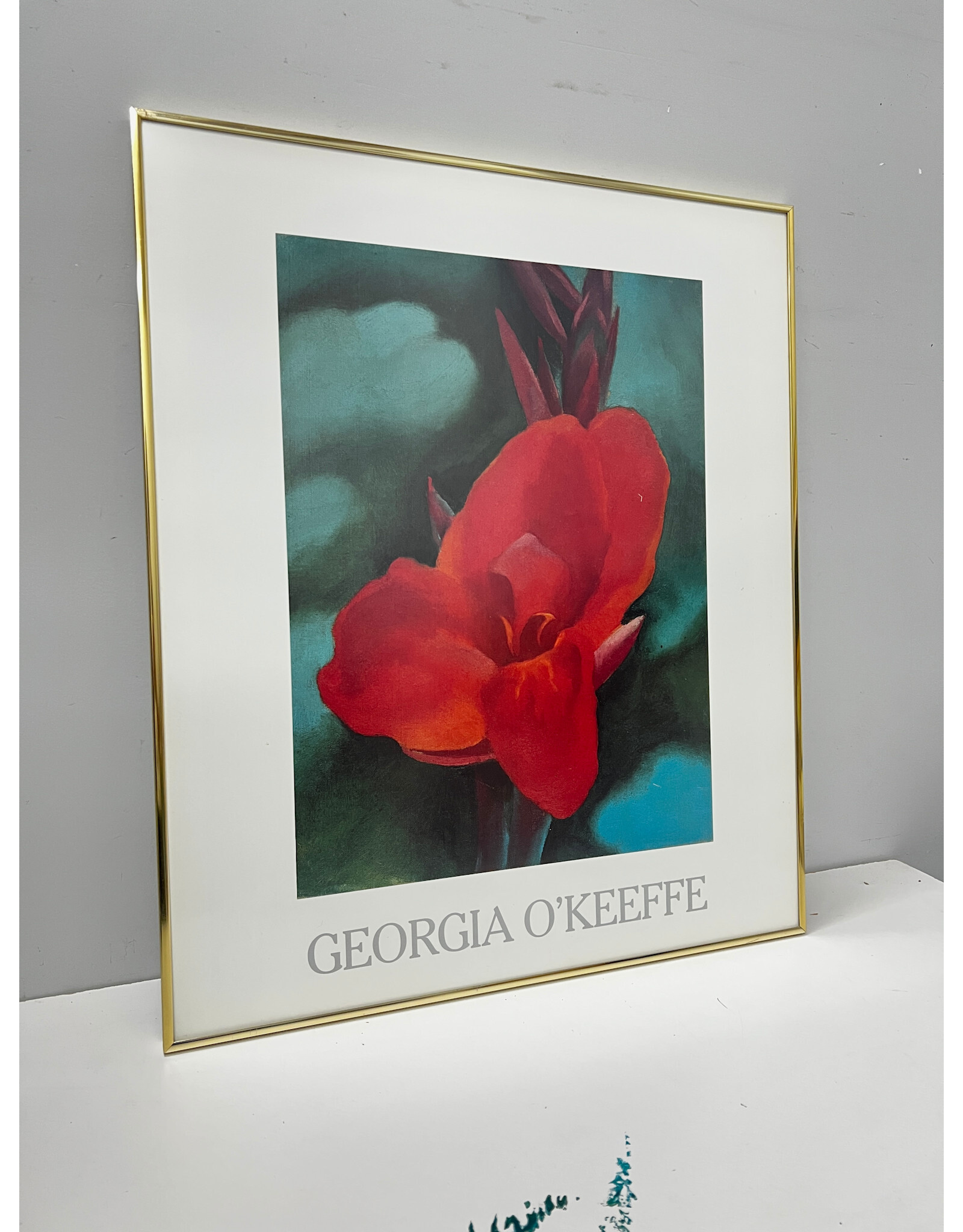 Framed Georgia O'Keeffe Poster
