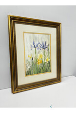 Irises & Daffodils, framed print by Carmel Foret, 594/950